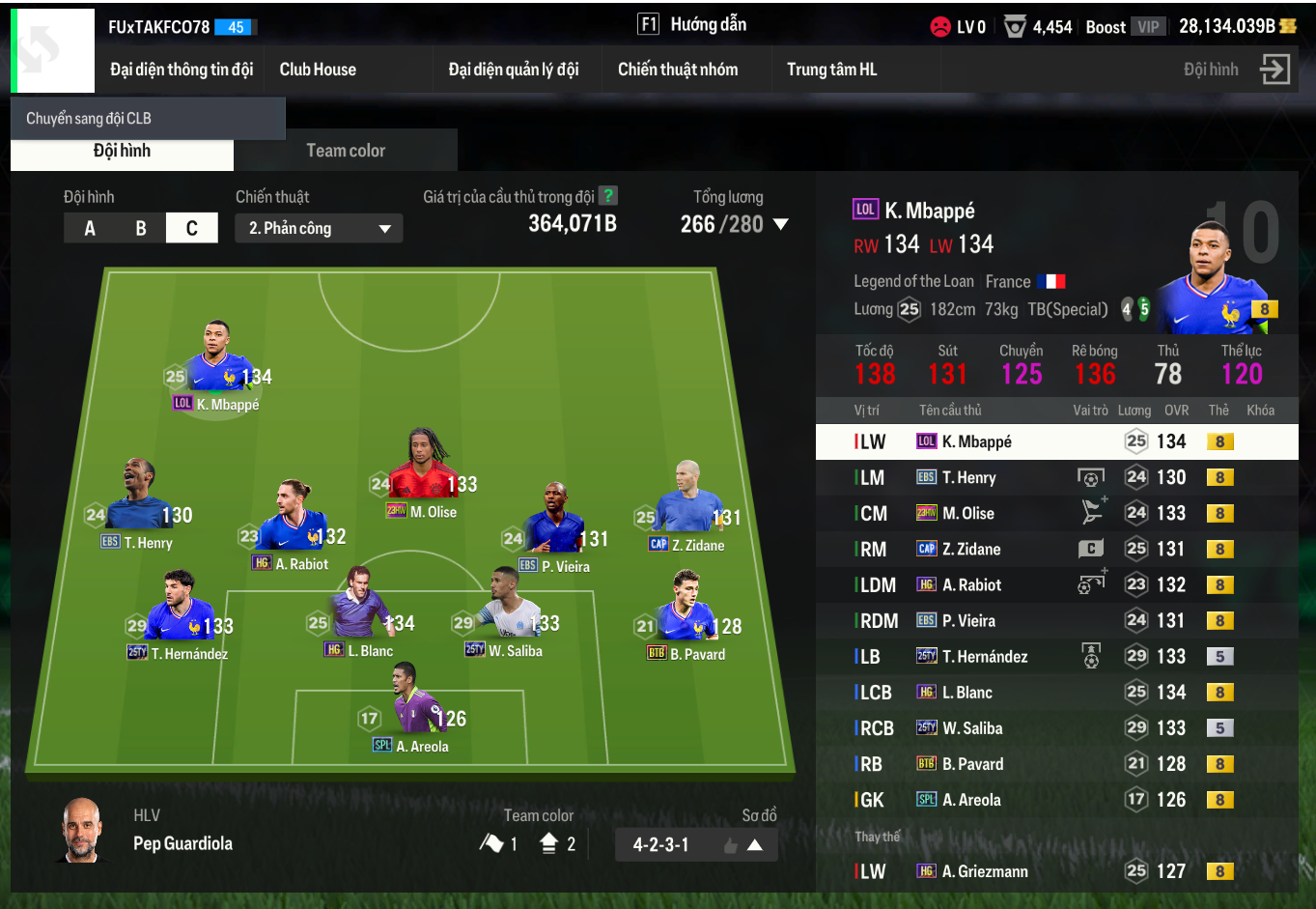 ACC ĐỘI HÌNH PHÁP 450K